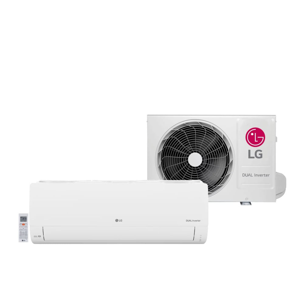Ar Condicionado Split LG AI Dual Inverter Compact 9000 BTU/h Frio S3-Q09AAQAK – 220 Volts