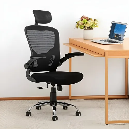 Cadeira de escritório Mesh ergonômica com estofado de mesh Presidente Best Pathon fly X11 Cor Preto