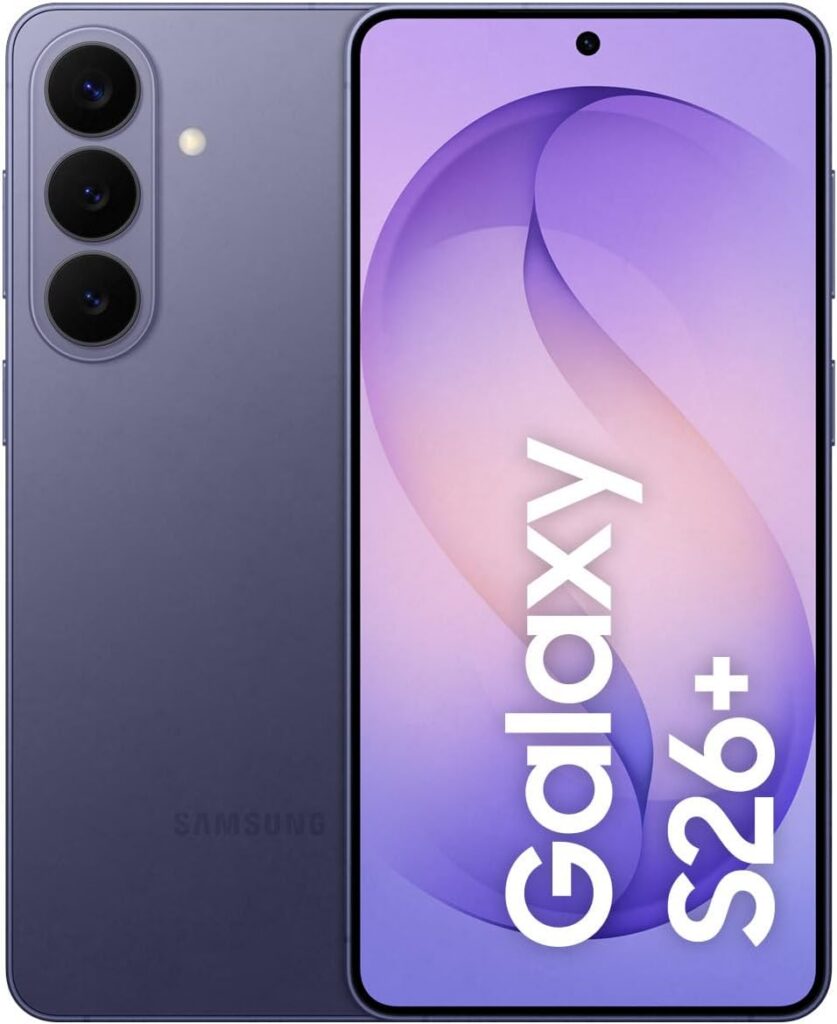 Celular Samsung Galaxy S26+ 5G, 512GB, 12GB RAM, Câmera Tripla de 50+12+10, Tela Grande de 6.7″- Violeta – Você ganha o dobro de memória (512GB) pelo mesmo preço de 256GB
