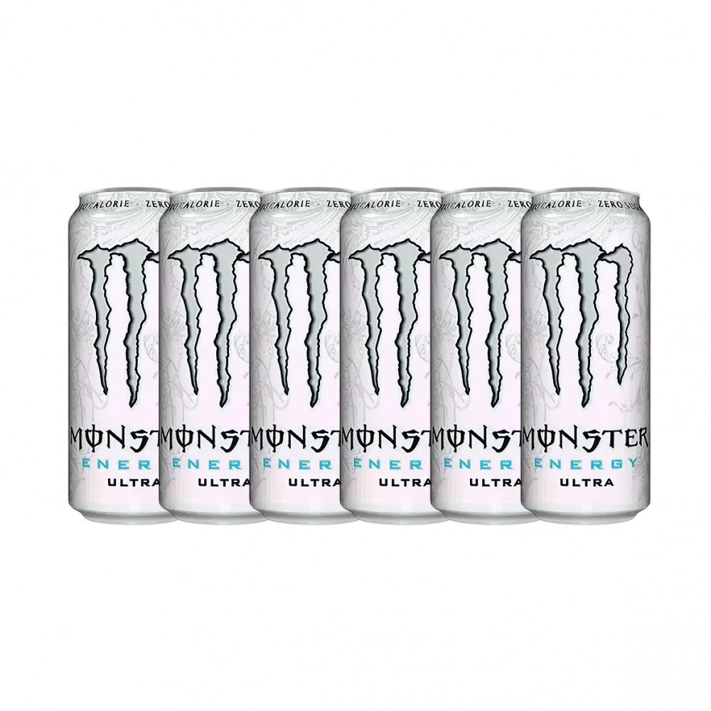 Energético Monster Ultra Lata 473ml – 6 Unid.