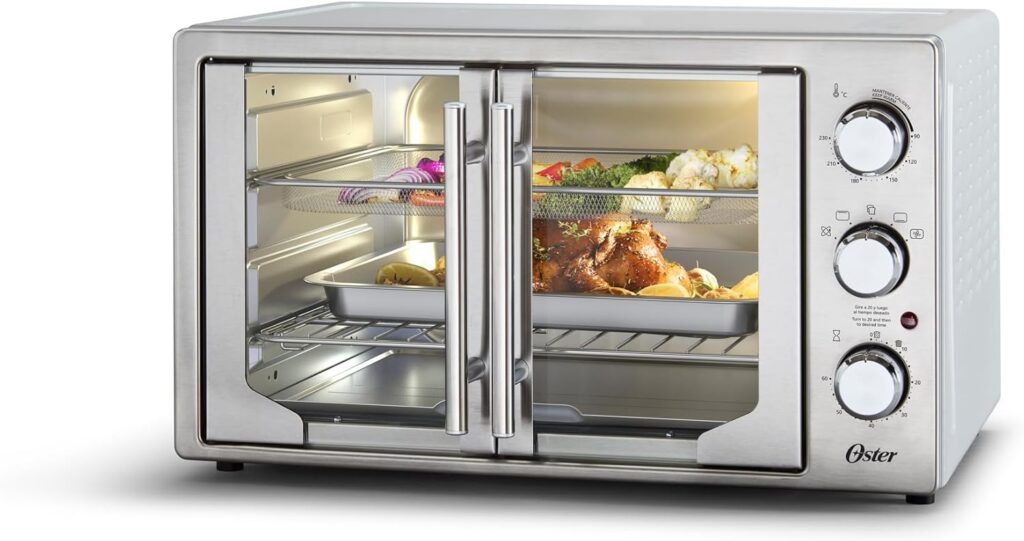 Forno e Fritadeira Sem Óleo Oster 42L French Door 2 em 1-220V
