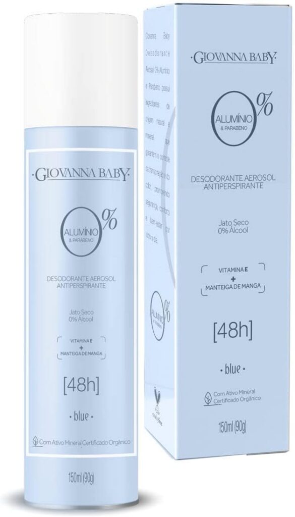 Giovanna Baby – Desodorante Aero Giovanna Baby 150Ml S/Aluminio Blue