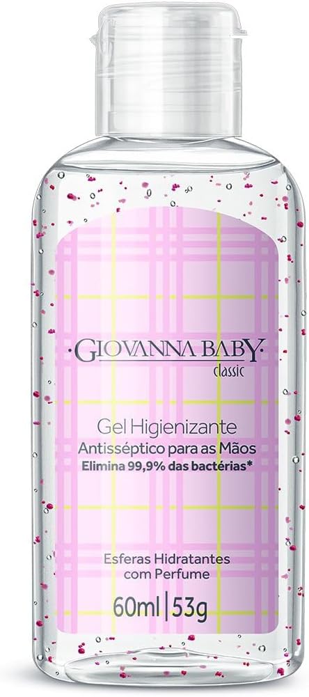 Giovanna Baby – Gel Higieniz Giovanna Baby 60Ml Rosa