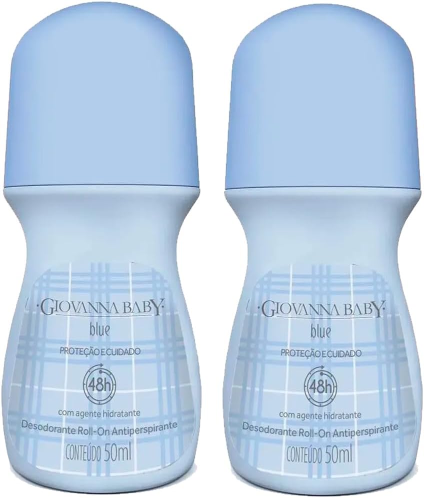 Giovanna Baby – Kit Giovanna Baby Desodorante Roll On Fem C/2 50Ml Blue