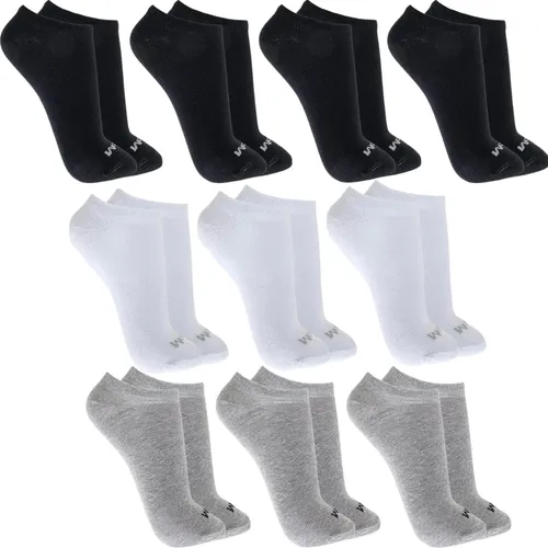Kit 10 Pares Meias Mash Invisível Esportiva Algodão Original