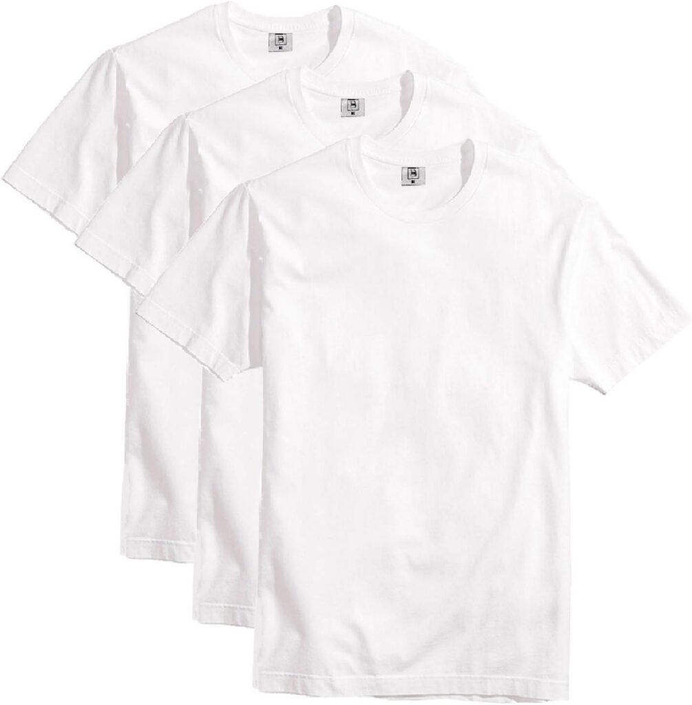 Kit com 3 Camisetas Masculina Básica Algodão Premium