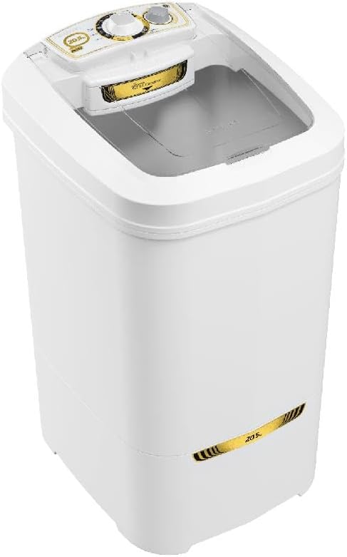 Lavadora Semiautomática 20,5kg Plus Newmaq Branca – 220v