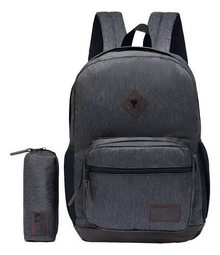 Mochila Cavalera Reforçada 15l Unisex Escola Trabalho Estojo
