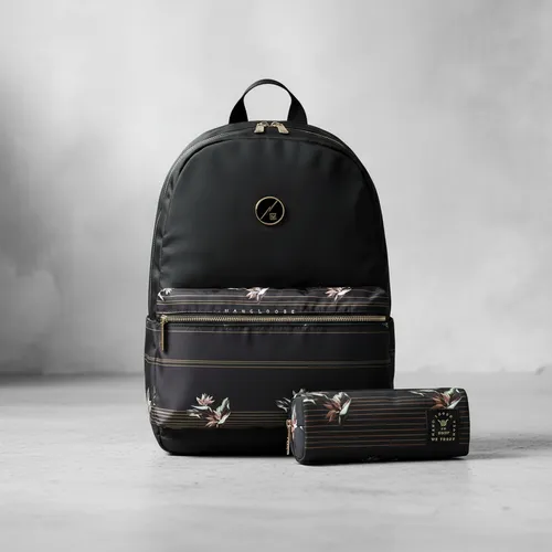 Mochila Hang Loose Escolar Megy Florido 15l + Estojo