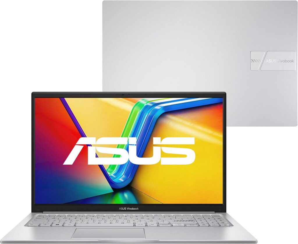 Notebook ASUS Vivobook 15 X1504VA Intel Core i5 1334U 8Gb Ram 256GB SSD Linux KeepOS Intel Iris Xe Tela 15,6″ LED FHD Silver – NJ1739