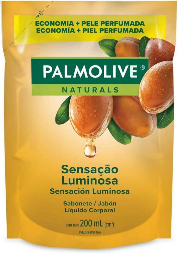 Palmolive Sabonete Líquido Naturals Sensação Luminosa 200Ml Refil
