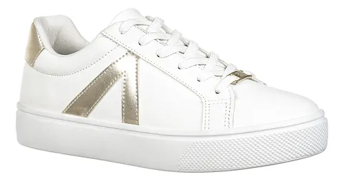 Tênis Feminino Branco Confortável Clássico Original Gigil