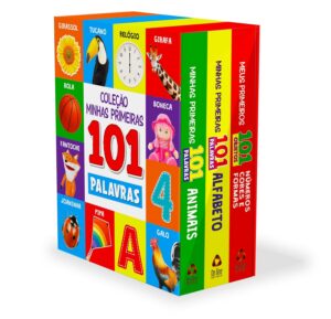 Coleção Minhas Primeiras 101 Palavras – Box com 3 Livrinhos