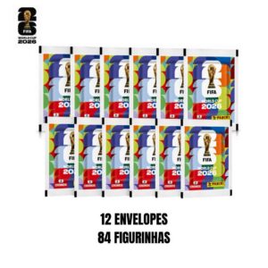 KIT Figurinhas Copa 2026 12 Envelopes 84 Figurinhas