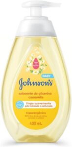 Sabonete Líquido Glicerina Camomila JOHNSON’S® Baby, 400mL