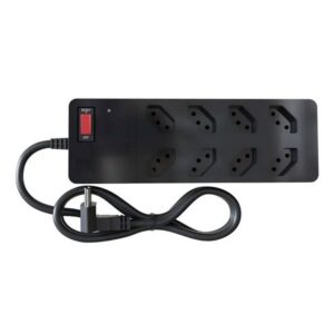 FILTRO DE LINHA + DPS ICLAMPER 8 TOMADAS LCF PRETO