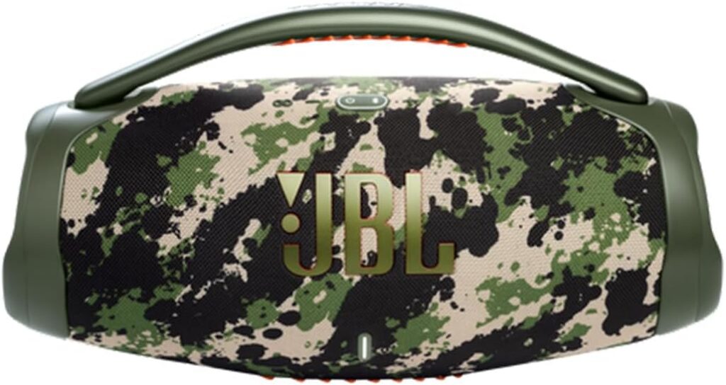 JBL, Caixa de Som, Boombox 3, Bluetooth, À Prova D’água e Poeira – Camuflada