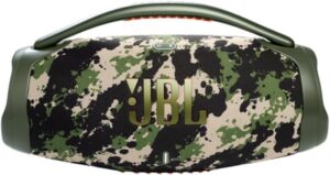 JBL, Caixa de Som, Boombox 3, Bluetooth, À Prova D’água e Poeira – Camuflada